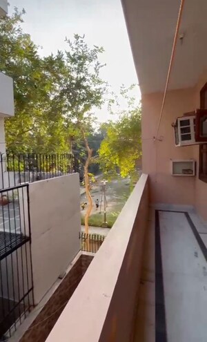 Balcony in 2 BHK Independent House at Sector 9 – for Rent