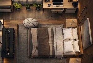 Bedroom in Studio Apartment at M3M Corner Walk, Sector 74 – for Rent