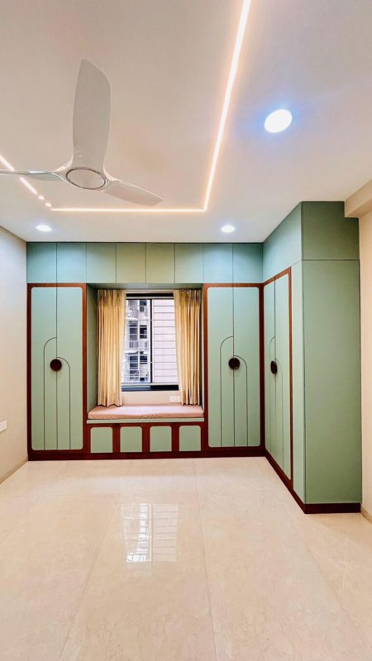 Bedroom, ghr-titania 3 Bedroom 1650 Sq.Ft. Apartment In Kondapur Hyderabad 10407995