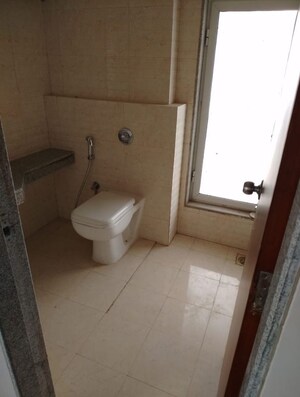 Bathroom in 2.5 BHK Apartment at Bharat Optimus, Malad West – for Rent