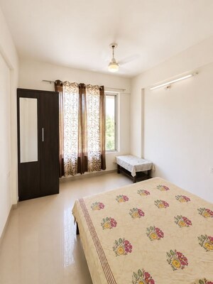 Bedroom in 2.5 BHK Apartment at Rama Air Castle, Hinjewadi – for Rent