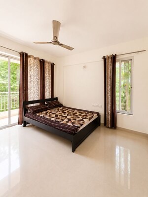 Bedroom in 2.5 BHK Apartment at Rama Air Castle, Hinjewadi – for Rent