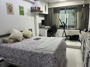 Bedroom in 2 BHK Apartment at Ekta Heights Khar West, Khar West – for Rent