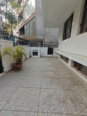 Balcony in 2 BHK Builder Floor at Sushant Lok I – for Rent