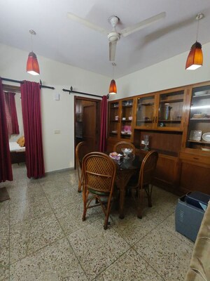 Living Room in 2 BHK Builder Floor at Sushant Lok I – for Rent