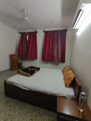 Living Room in 2 BHK Builder Floor at Sushant Lok I – for Rent