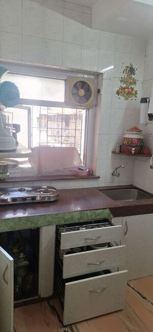 Kitchen in 1 BHK Apartment at Raheja Township, Malad East – for Rent