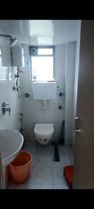 Bathroom in 1 BHK Apartment at Shivaji Park – for Rent