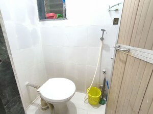 Bathroom in 1 BHK Apartment at Ashoka CHS, Vasant Vihar – for Rent