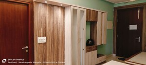 Building Lobby in 3.5 BHK Apartment at Prestige High Fields, Gachibowli – for Rent