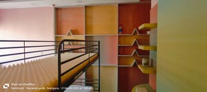 Staircase in 3.5 BHK Apartment at Prestige High Fields, Gachibowli – for Rent