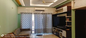 Team Area in 3.5 BHK Apartment at Prestige High Fields, Gachibowli – for Rent
