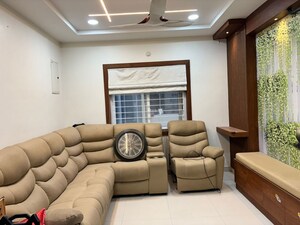 Living Room in 2 BHK Apartment at Greenmark Mayfair Apartments, Tellapur – for Rent
