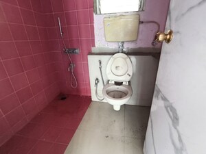 Bathroom in 2 BHK Apartment at Kanakia Spaces Niharika, Manpada – for Rent