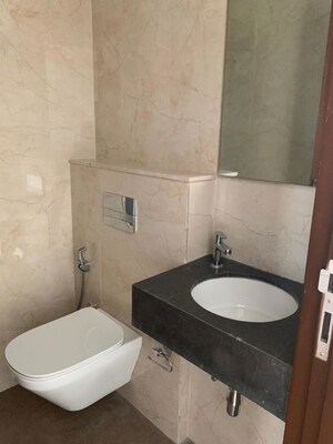 Bathroom in 3 BHK Apartment at Piramal Mahalaxmi Central Tower, Mahalaxmi – for Rent
