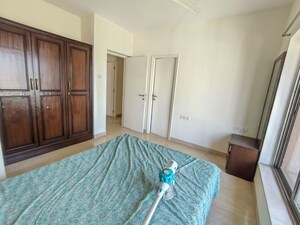 Bedroom in 2.5 BHK Apartment at Kalpataru Siddhachal Elegant, Vasant Vihar – for Rent