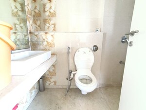 Bathroom in 2.5 BHK Apartment at Kalpataru Siddhachal Elegant, Vasant Vihar – for Rent