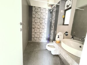 Bathroom in 2.5 BHK Apartment at Kalpataru Siddhachal Elegant, Vasant Vihar – for Rent
