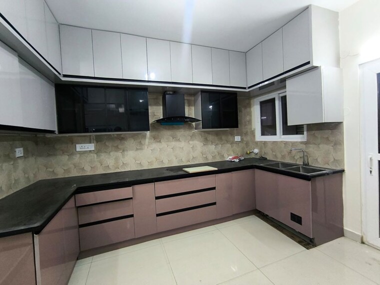 Kitchen, asbl-spire 3 Bedroom 1950 Sq.Ft. Apartment In Kokapet Hyderabad 10408124