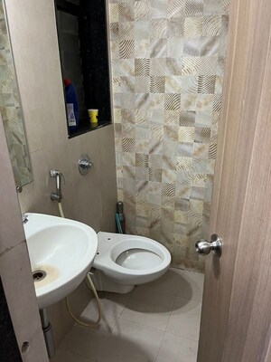 Bathroom in  Office Space at Shelton Sapphire, Cbd Belapur Sector 15 – for Rent