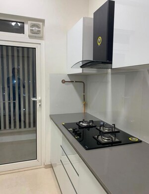 Kitchen in 1 BHK Apartment at Godrej The Trees, Vikhroli East – for Rent