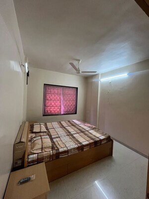 Bedroom in 3 BHK Apartment at Kunal Icon, Pimple Saudagar – for Rent