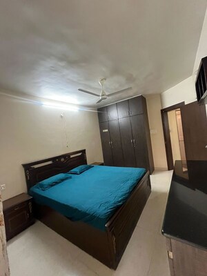 Bedroom in 3 BHK Apartment at Kunal Icon, Pimple Saudagar – for Rent