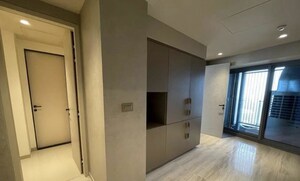 Building Lobby in 4 BHK Apartment at Lodha World View, Worli – for Rent