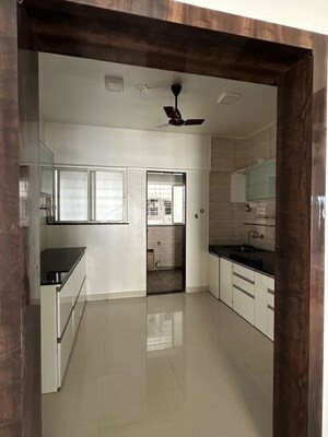 Kitchen in 3 BHK Apartment at Dharmavat Sunder Sanskruti, Nanded – for Rent
