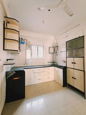 Kitchen in 3 BHK Apartment at R B Chaphalkar Silver Coin, Dhayari – for Rent