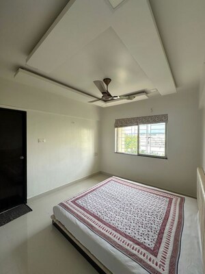 Bedroom in 3 BHK Apartment at R B Chaphalkar Silver Coin, Dhayari – for Rent
