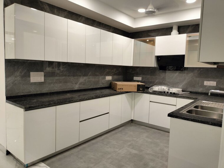 Kitchen, hauz khas 3 Bedroom 2700 Sq.Ft. Apartment In Hauz Khas Delhi 10408244