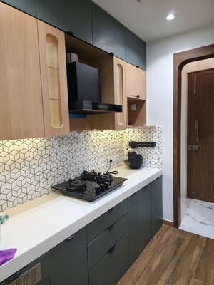 Kitchen in 3 BHK Apartment at Dosti Acres Aster, Wadala East – for Rent