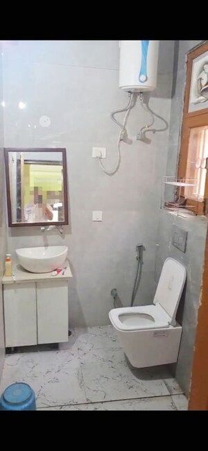 Bathroom in 3 BHK Apartment at Surya CGHS Apartment, Sector 21d – for Sale