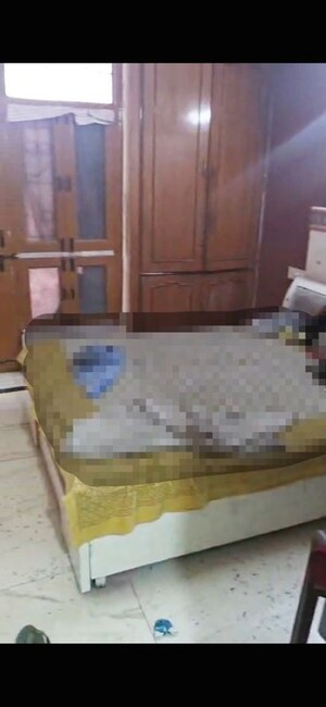 Bedroom in 3 BHK Apartment at Surya CGHS Apartment, Sector 21d – for Sale