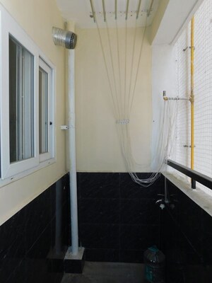 Bathroom in 2 BHK Apartment at Praneeth Pranav Solitaire, Bachupally – for Rent