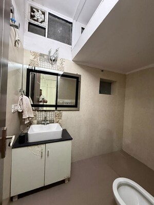 Bathroom in 2 BHK Builder Floor at Kalkaji – for Rent
