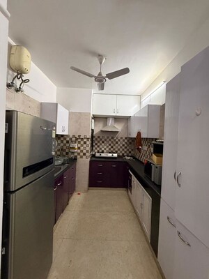 Kitchen in 2 BHK Builder Floor at Kalkaji – for Rent