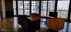Living Room in 4 BHK Apartment at Lodha World Crest, Worli – for Sale