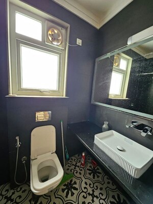 Bathroom in 2 BHK Builder Floor at Lajpat Nagar 4 – for Rent