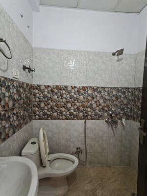 Bathroom in 3 BHK Builder Floor at Niti Khand I – for Sale