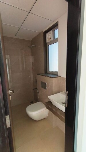 Bathroom in 2 BHK Apartment at Piramal Revanta, Mulund West – for Rent