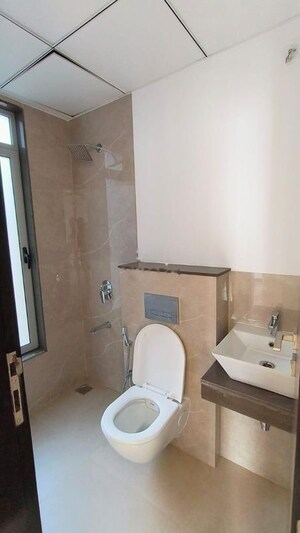 Bathroom in 2 BHK Apartment at Piramal Revanta, Mulund West – for Rent