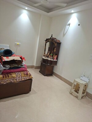 Living Room in 3 BHK Builder Floor at Shivalik Colony – for Rent