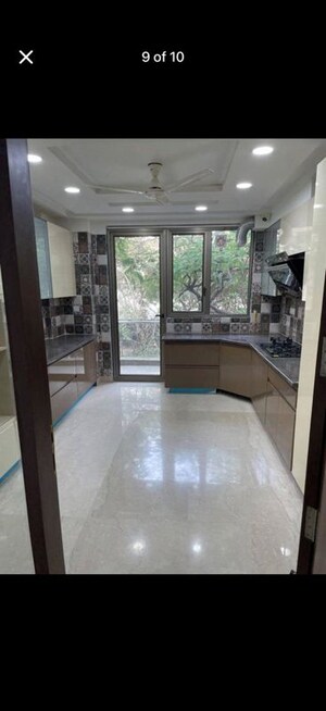 Kitchen in 4 BHK Builder Floor at Greater Kailash ii – for Rent