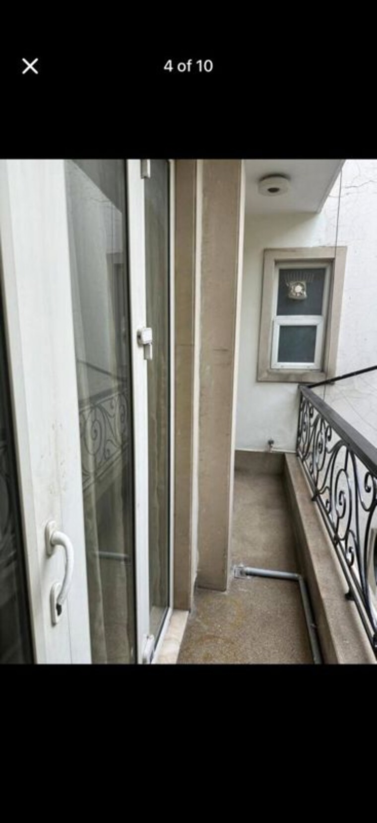 Balcony, greater kailash ii 1 Bedroom 1200 Sq.Ft. Builder Floor In Greater Kailash ii Delhi 10408422