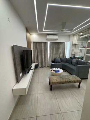Living Room in 3 BHK Apartment at ABA Cleo County, Sector 121 – for Rent