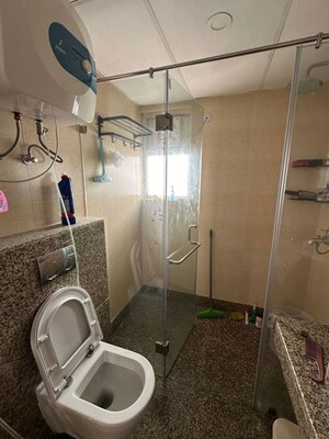 Bathroom in 3 BHK Apartment at ABA Cleo County, Sector 121 – for Rent