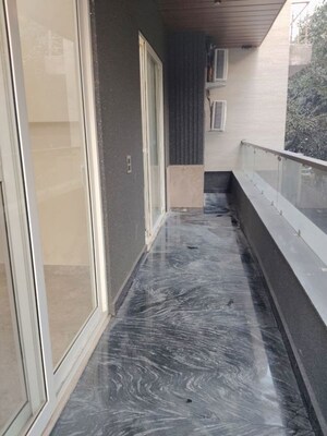Balcony in 3 BHK Builder Floor at Kalkaji – for Rent