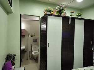 Bathroom in 3 BHK Apartment at RC Ivy Homes, Kurla – for Rent